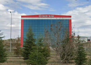 Eker-Mak fabrikasının tamamlanmış dış görünümü