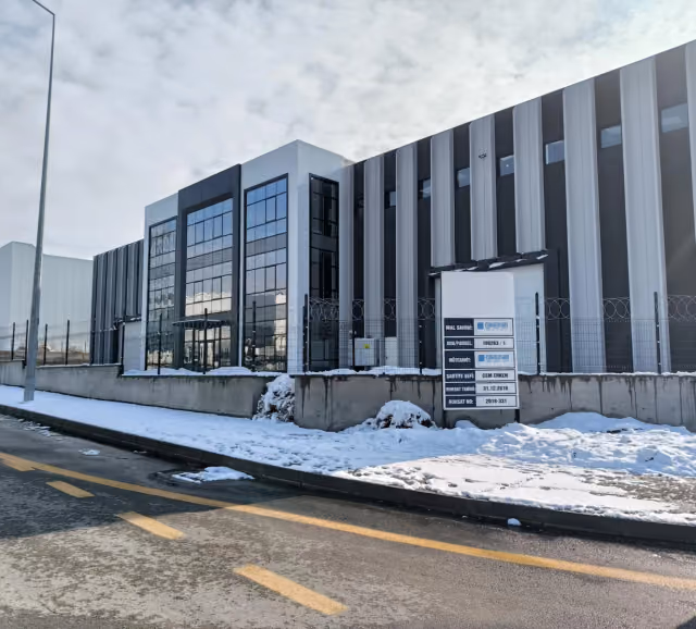 Facade of Erkonsan’s Anadolu OSB building